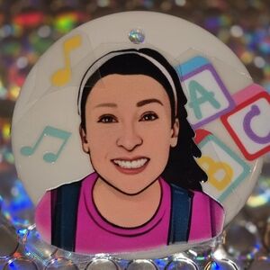 MS.Rachel  Custom Christmas Ornament with Real Pearl #1049